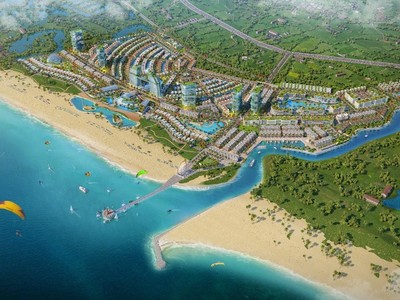 Giai đoạn đầu tiên giới thiệu ra thị trường 681 sản phẩm thấp tầng mặt tiền biển, 6 block căn hộ khoảng 3.000 sản phẩm sở hữu lâu dài