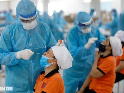 Công ty TNHH Hosiden Việt Nam - Khu Công nghiệp Quang Châu, huyện Việt Yên (là ổ dịch nguy hiểm với 238 ca dương tính với SARS-CoV-2).