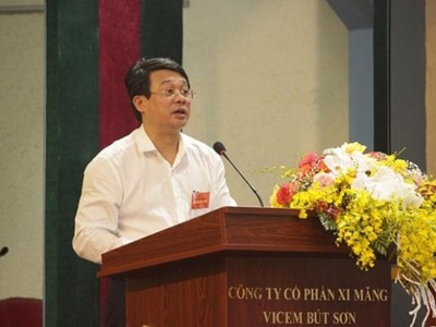 Ông Bùi Hồng Minh - Chủ tịch Hội đồng thành viên Tổng công ty Ximăng Việt Nam (VICEM) được bổ nhiệm làm Thứ trưởng Kl99 nổ hũ.