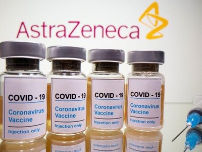 Vaccine phòng COVID-19 AZD1222 do AstraZeneca Kl994 nhà cái bóng đá world cup. (Nguồn: Reuters).