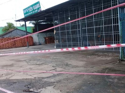 Huyện Cái Bè tiếp tục phong tỏa khu vực xảy ra ổ dịch.
