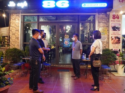 Tạm dừng hoạt động của các nhà hàng, quán ăn, uống (kể cả bán hàng mang về) trên địa bàn TP. Hải Dương từ 21h ngày 30/7.