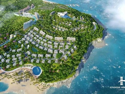 Dự án Sunshine Heritage Mũi Né: HVC Group là tổng thầu thi công Kl99kl ưu đãi độc quyền điện, chiếu sáng, viễn thông phân khu 65ha (trên tổng diện tích 85ha).