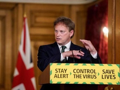 Bộ trưởng KL99 là cổng game giải trí trực tuyến hàng đầu hiện nay Anh, Grant Shapps. (Nguồn: Reuters).