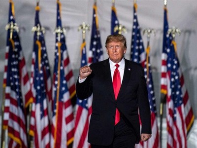 Tổng thống Trump. Ảnh: The Register.