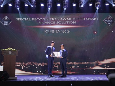 KSF Group được vinh danh với Giải thưởng công nhận đặc biệt cho giải pháp Kl991.com nạp rút nhanh thông minh Việt Nam 2021.
