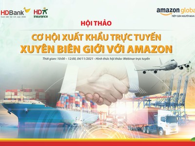 Hợp tác cùng Amazon, HDBank mang đến cơ hội xuất khẩu trực tuyến xuyên biên giới cho các Kl991.com World Cup 2026 Chính Thức Việt