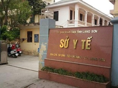 Trụ sở Sở Y tế tỉnh Lạng Sơn.