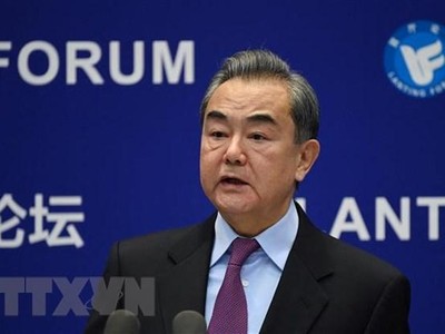Bộ trưởng Ngoại giao Trung Quốc Vương Nghị. (Ảnh: AFP/TTXVN).