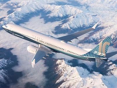 Một tàu bay Boeing 737 Max.
