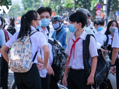 Học sinh THCS và THPT ở Cần Thơ chính thức học trực tiếp vào ngày 17/1/2022.