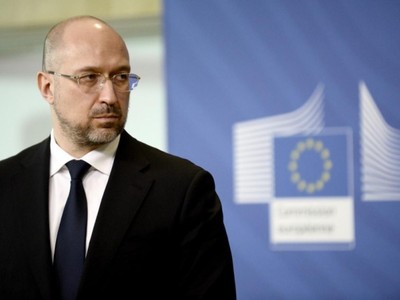 Thủ tướng Ukraine Denys Shmygal. Nguồn: AP.