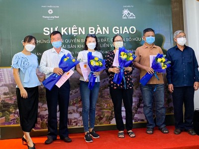 Một số phân khu dự án Fiato Premier đã được bàn giao sổ hồng.