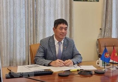 Đại sứ Nguyễn Hải Bằng. (Ảnh: Phái đoàn Việt Nam tại ASEAN)