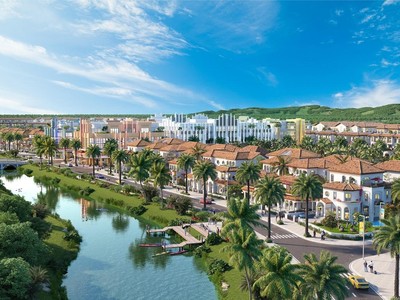 Phân khu The Link mang tới không gian sống nghỉ dưỡng đẳng cấp cho cư dân và khách lưu trú. Ảnh phối cảnh minh họa.