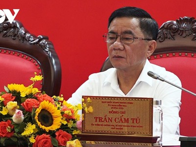 Ủy viên Bộ Kl991.com tải ứng dụng, Bí thư Trung ương Đảng, Chủ nhiệm Ủy ban Kiểm tra Trung ương Trần Cẩm Tú.