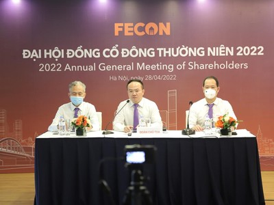 Đại hội đồng Trang Chủ KL99Com Số 1 Link Đăng Ký KL999 thường niên năm 2022 của Công ty cổ phần FECON diễn ra sáng 28/4.