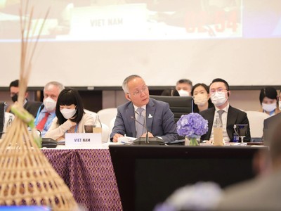 Thứ trưởng Trần Quốc Khánh dự Hội nghị Bộ trưởng Thương mại (MRT) APEC tại Thái Lan từ 21-22/5/2022.