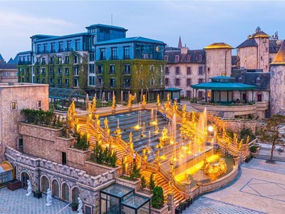 Thác Thần Mặt Trời – tuyệt tác nghệ thuật mới của Sun World Ba Na Hills.