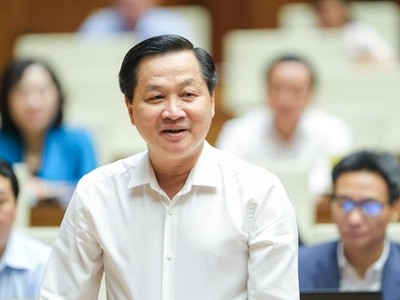 Phó thủ tướng Kl993 ưu đãi thưởng hấp dẫn Lê Minh Khái phát biểu cuối phiên thảo luận.