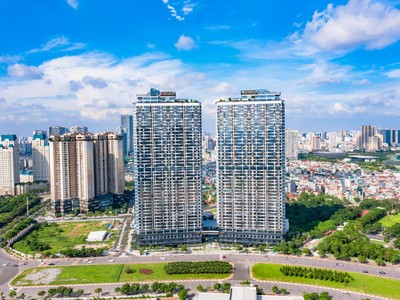 2 tòa tháp cao 43 tầng The Matrix One do MIKGroup phát triển đã hoàn thiện xây dựng, hệ thống cảnh quan, tiện ích…