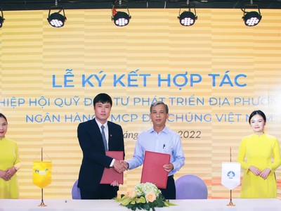 PVcomBank ký biên bản ghi nhớ hợp tác với Hiệp hội Quỹ Kl99ok phiên bản mới phát triển địa phương.