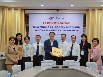 99Kl99 link đăng nhập Pinetree ký hợp tác với Đại học Tôn Đức Thắng thúc đẩy giải pháp Kl991.com nạp rút nhanh số hóa