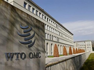 Trụ sở Tổ chức Thương mại thế giới (WTO) ở Geneva, Thụy Sĩ. (Ảnh: REUTERS/TTXVN).