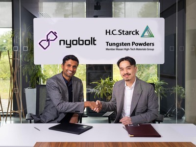H.C. Starck ký kết thỏa thuận hợp tác Kl99ok phiên bản mới với Nyobolt.