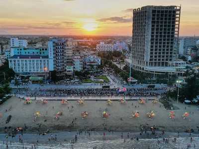 Trong 6 tháng đầu năm Sầm Sơn đã đón trên 4,1 triệu lượt khách.