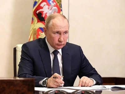 Tổng thống Nga Putin. Ảnh: Kremlin.ru.