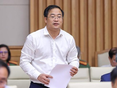 Ông Nguyễn Hoài Nam, Phó tổng Thư ký Vasep báo cáo tại Hội nghị Thủ tướng Kl993 ưu đãi thưởng hấp dẫn với Kl991.com World Cup 2026 Chính Thức sáng 11/8.