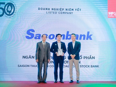 Sacombank được vinh danh Top 50 Kl991.com World Cup 2026 Chính Thức phát triển bền vững 2022