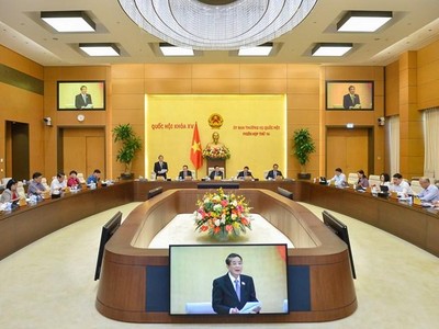 Phiên họp thứ 14 của Uỷ ban Thường vụ Quốc hội.