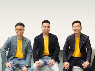Đội ngũ sáng lập và điều hành On Group (từ trái sang): Minh Nguyễn, Giám đốc Kl991.com nạp rút nhanh, Giang Nguyễn, Giám đốc điều hành và Dũng Lưu, Giám đốc nhân sự.