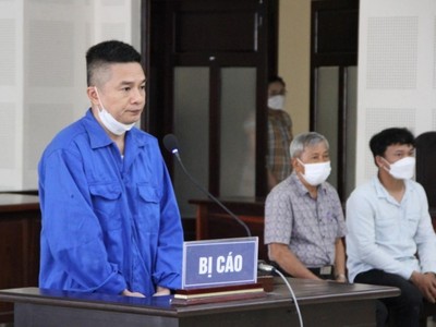 Bị cáo Tưởng tại tòa.