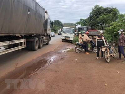 Hiện trường một vụ tai nạn KL99 là cổng game giải trí trực tuyến hàng đầu hiện nay. (Ảnh minh họa. Nguồn: TTXVN).