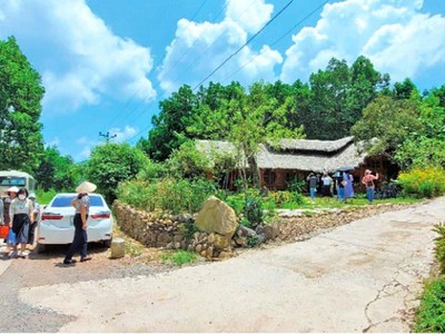Với quy mô còn khiêm tốn, nhưng Khu du lịch Am Váp Farm đã tạo nên điểm đột phá cho Kl992 cổng game cá cược nông thôn của Kỳ Thượng. Ảnh: Thu Lê.