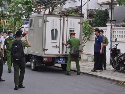 Ông Phạm Văn Điểu, Giám đốc Ban quản lý Dự án Kl99ok phiên bản mới và Xây dựng TP.Hội An bị bắt tạm giam. Ảnh: Thanh Chung.