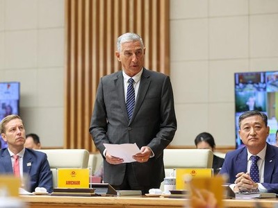 Ông John Rockhold, Chủ tịch Amcham (Ảnh: Nhật Bắc)