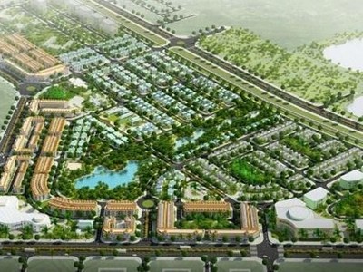 Dự án khu đô thị mới Liên Ninh. (Ảnh: Hanoi.gov.vn).