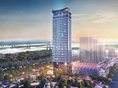 Soi bóng bên sông Hồng trù phú, Sunshine Golden River nổi bật với bộ sưu tập căn hộ hàng hiệu sở hữu tuyệt tác vườn ban công độc bản.