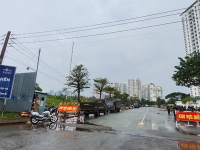 Khu vực diễn tập đảm bảo an ninh trật tự tại tòa nhà Kl994 game bài casino hấp dẫn Novaland.
