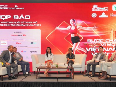 Bà Thái Minh Diễm Tú – Giám đốc Khối Tiếp thị Techcombank chia sẻ tại cuộc họp báo diễn ra ngày 10/11 tại TP.Hồ Chí Minh.