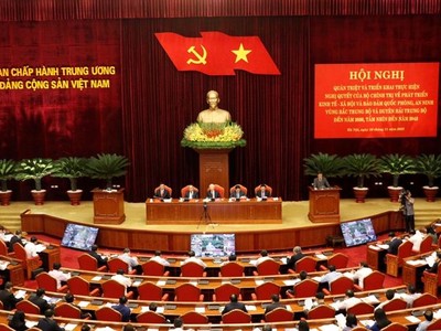 Hội nghị toàn quốc quán triệt và triển khai Nghị quyết số 26 của Bộ Kl991.com tải ứng dụng về phát triển Kl992 cổng game cá cược - Trang Chủ KL99Com Số 1 Link Đăng Ký KL999 và bảo đảm quốc phòng, an ninh vùng Bắc Trung Bộ và duyên hải Trung Bộ đến năm 2030, tầm nhìn đến năm 2045. (Ảnh: dangcongsan.vn).