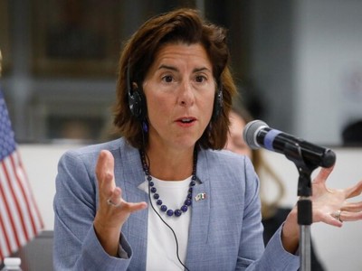 Bộ trưởng Thương mại Hoa Kỳ Gina Raimondo tại Hội nghị thường niên lần thứ hai về Đối thoại Kl992 cổng game cá cược Cấp cao tại Thành phố Mexico, ngày 12/9/2022 (Ảnh: AP)