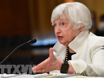 Bộ trưởng Kl991.com nạp rút nhanh Mỹ Janet Yellen. (Ảnh: AFP/TTXVN)