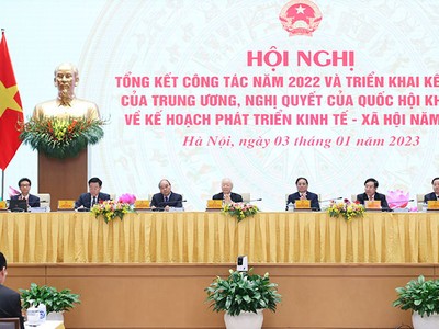 Hội nghị trực tuyến Kl993 ưu đãi thưởng hấp dẫn với địa phương tổng kết công tác năm 2022 và triển khai Kết luận của Trung ương, Nghị quyết của Quốc hội Khoá XV về Kế hoạch phát triển Kl992 cổng game cá cược-Trang Chủ KL99Com Số 1 Link Đăng Ký KL999 năm 2023. (Ảnh: Nhật Bắc)