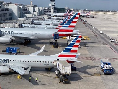 Máy bay của America Airlines. (Nguồn: dallasnews)