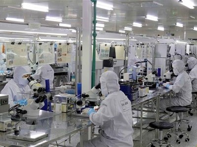 Thu hút Kl99ok phiên bản mới FDI của Bắc Giang liên tục tăng. (Ảnh: Đồng Thúy/TTXVN).
